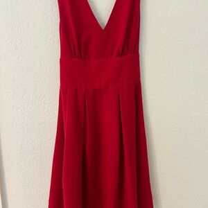 Victoria's Secret Red Backless Dress